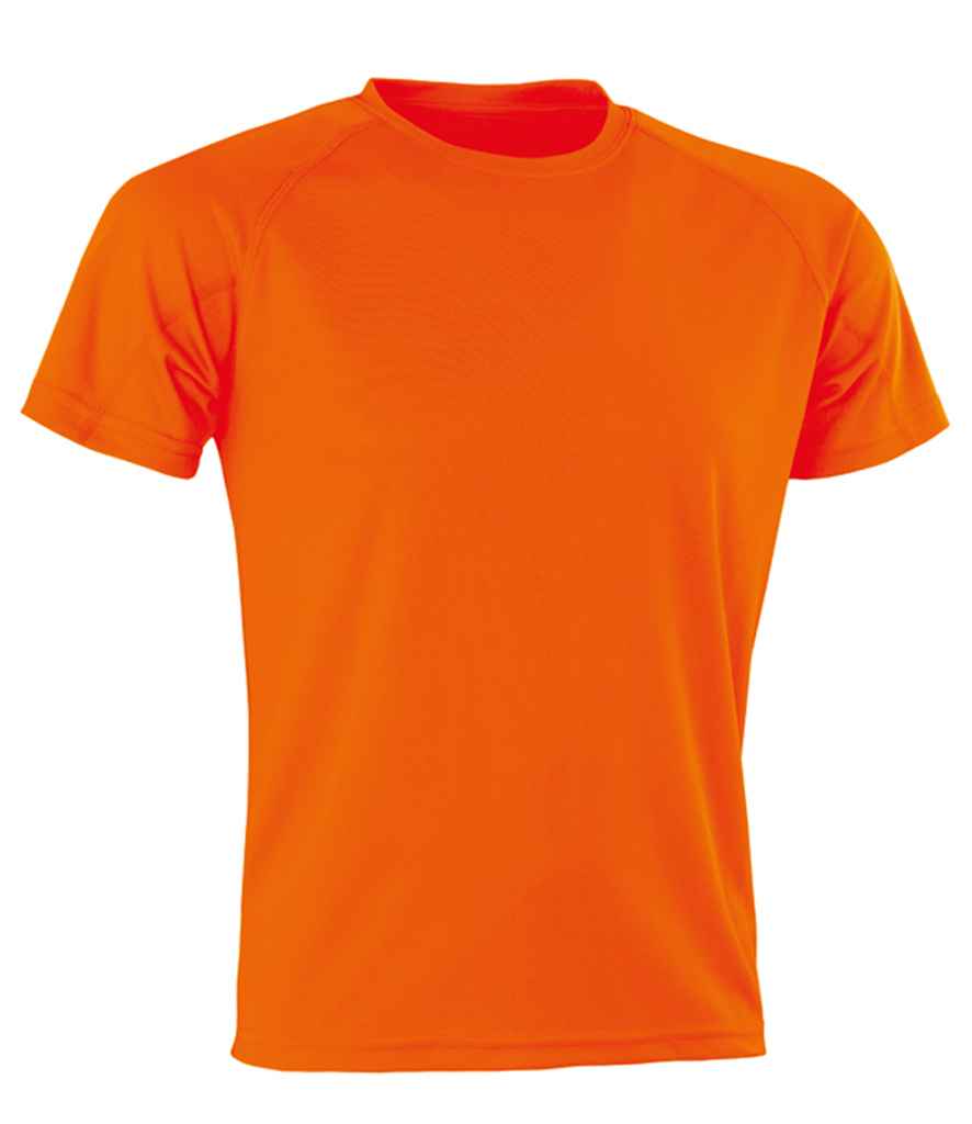 Spiro Impact Performance Aircool T-Shirt | Flo Orange Flo Orange