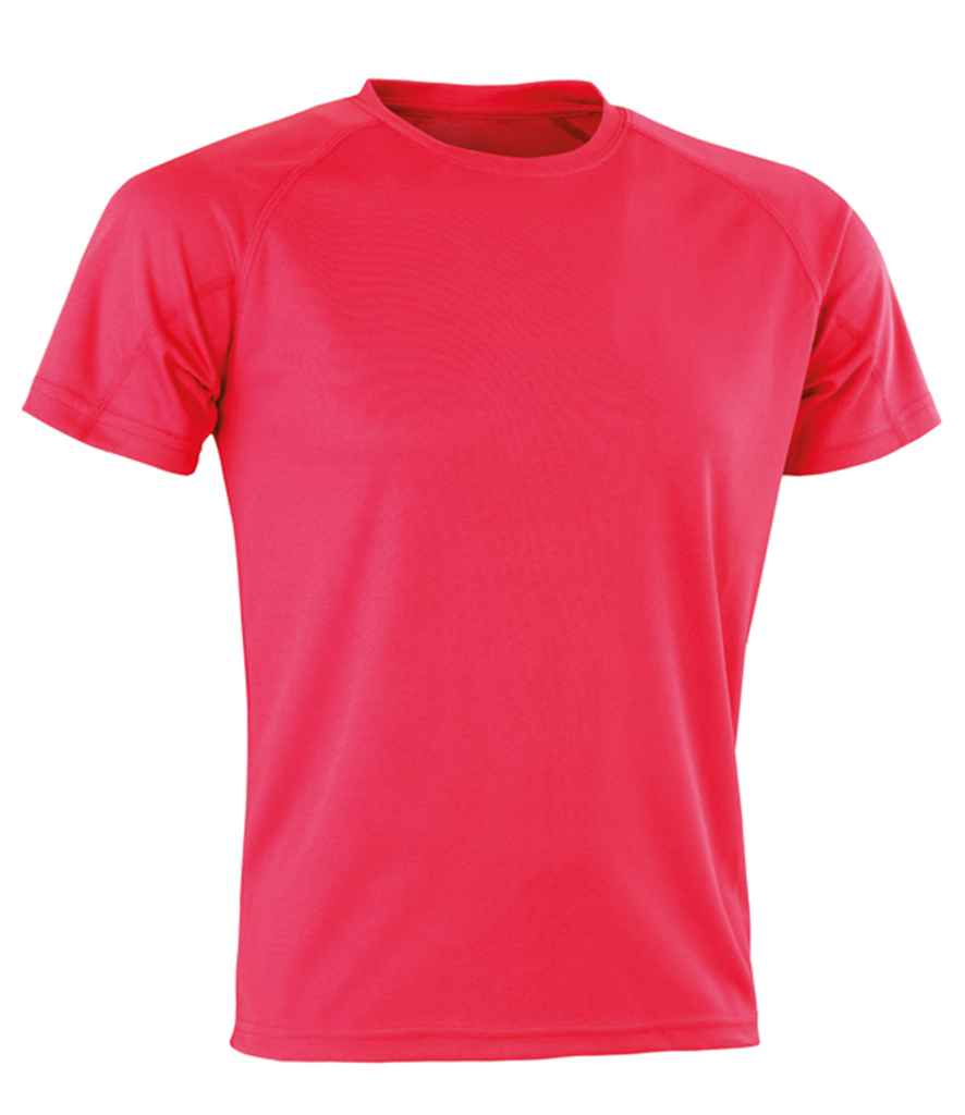 Spiro Impact Performance Aircool T-Shirt | Flo Pink Flo Pink