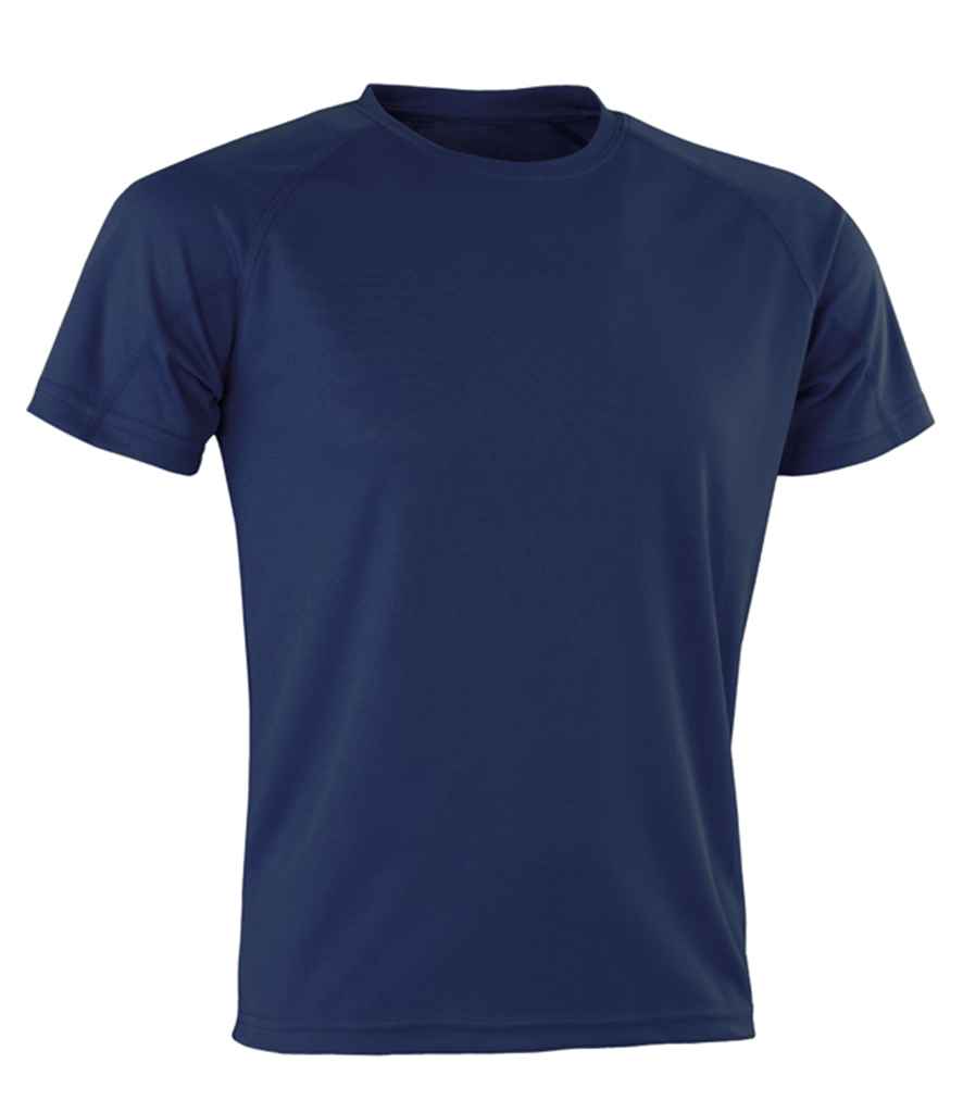 Spiro Impact Performance Aircool T-Shirt | Navy Navy