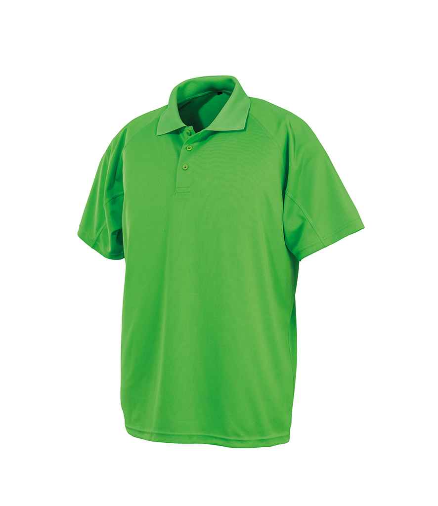 Spiro Impact Performance Aircool Polo Shirt | Lime Green Lime Green
