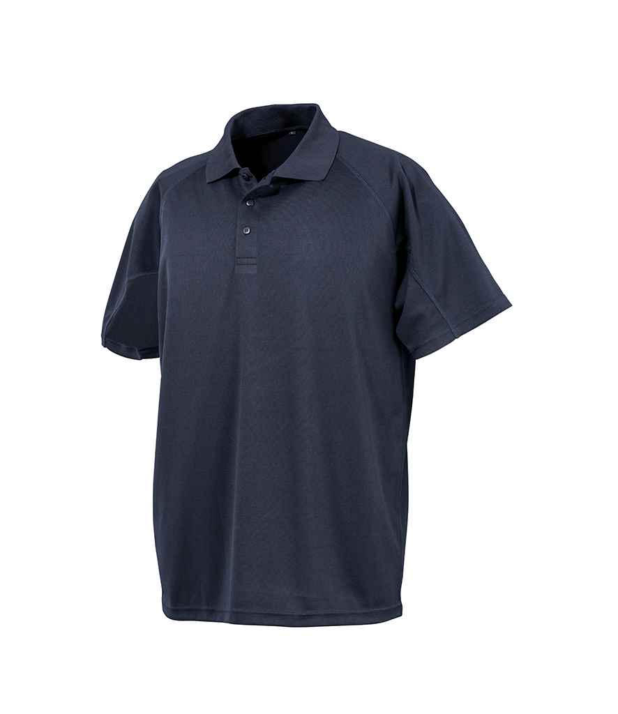 Spiro Impact Performance Aircool Polo Shirt | Navy Navy