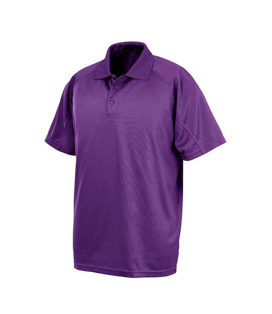 Spiro Impact Performance Aircool Polo Shirt | Purple Purple