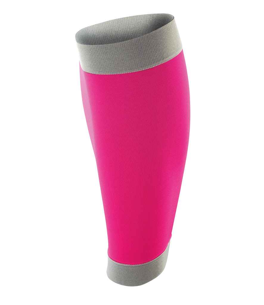 Spiro Compression Calf Sleeve | Pink/Grey Accessory - Lancashire Teamwear