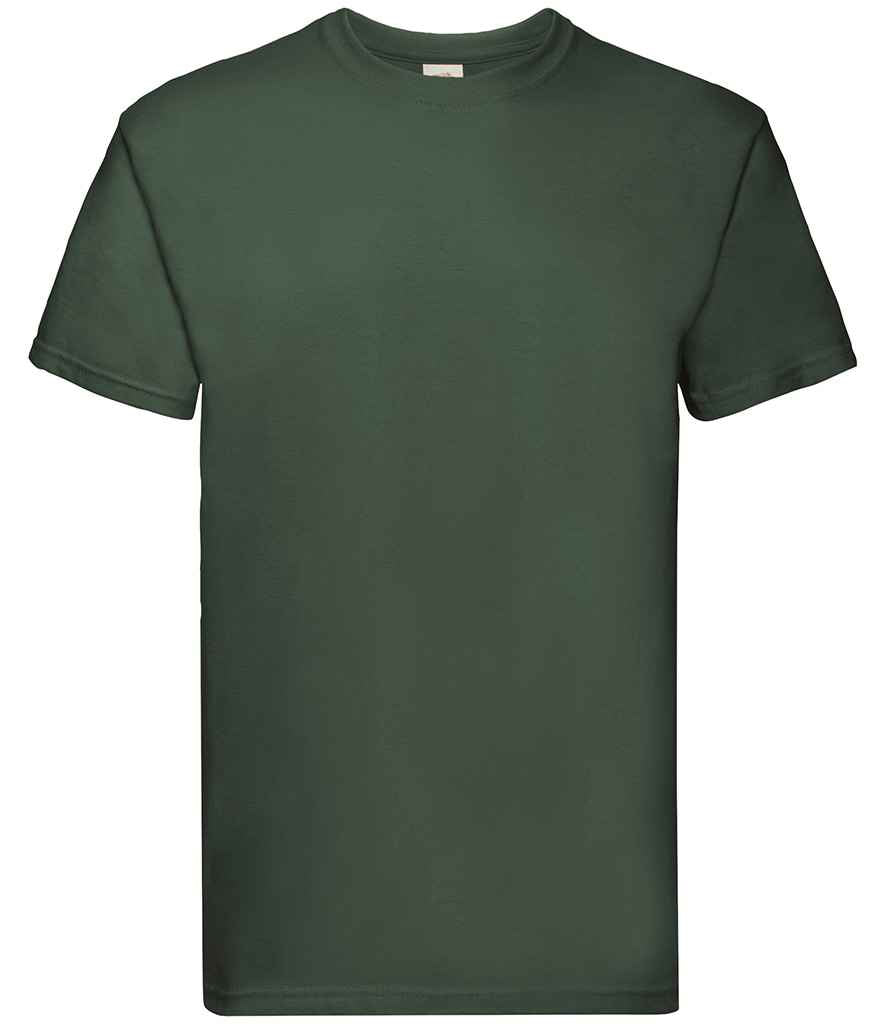 Fruit of the Loom Super Premium T-Shirt Bottle Green