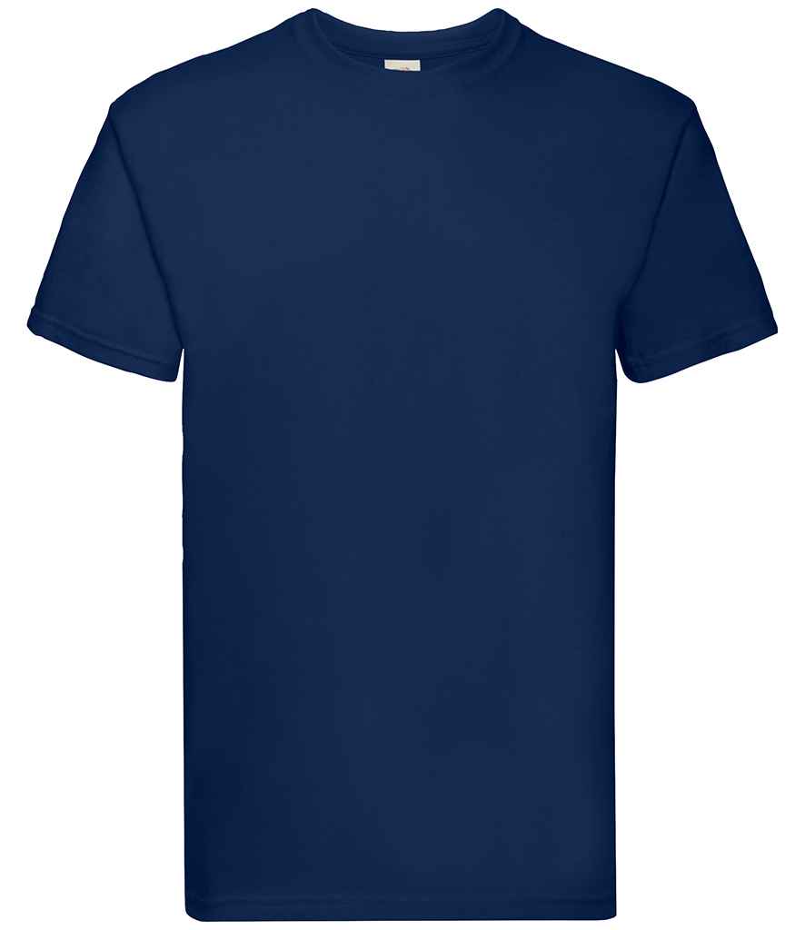 Fruit of the Loom Super Premium T-Shirt | Navy - Lancashire Teamwear