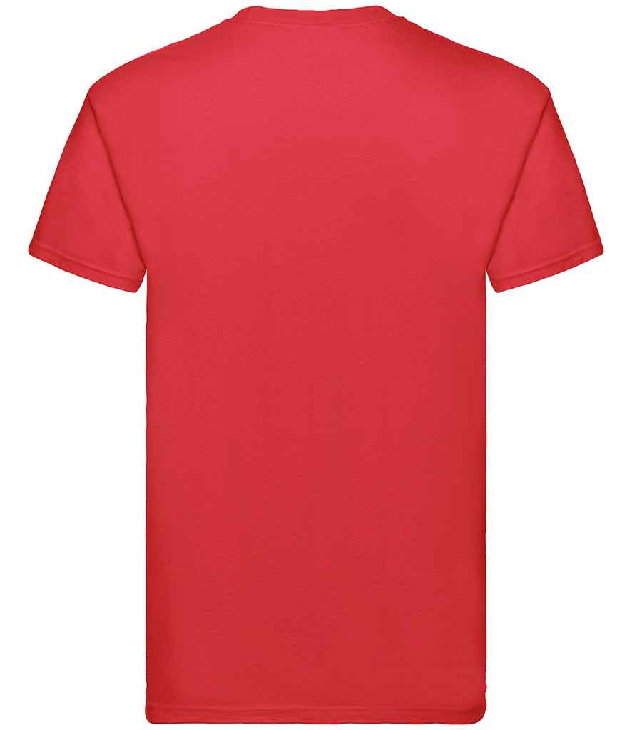 Fruit of the Loom Super Premium T-Shirt | Red - Lancashire Teamwear