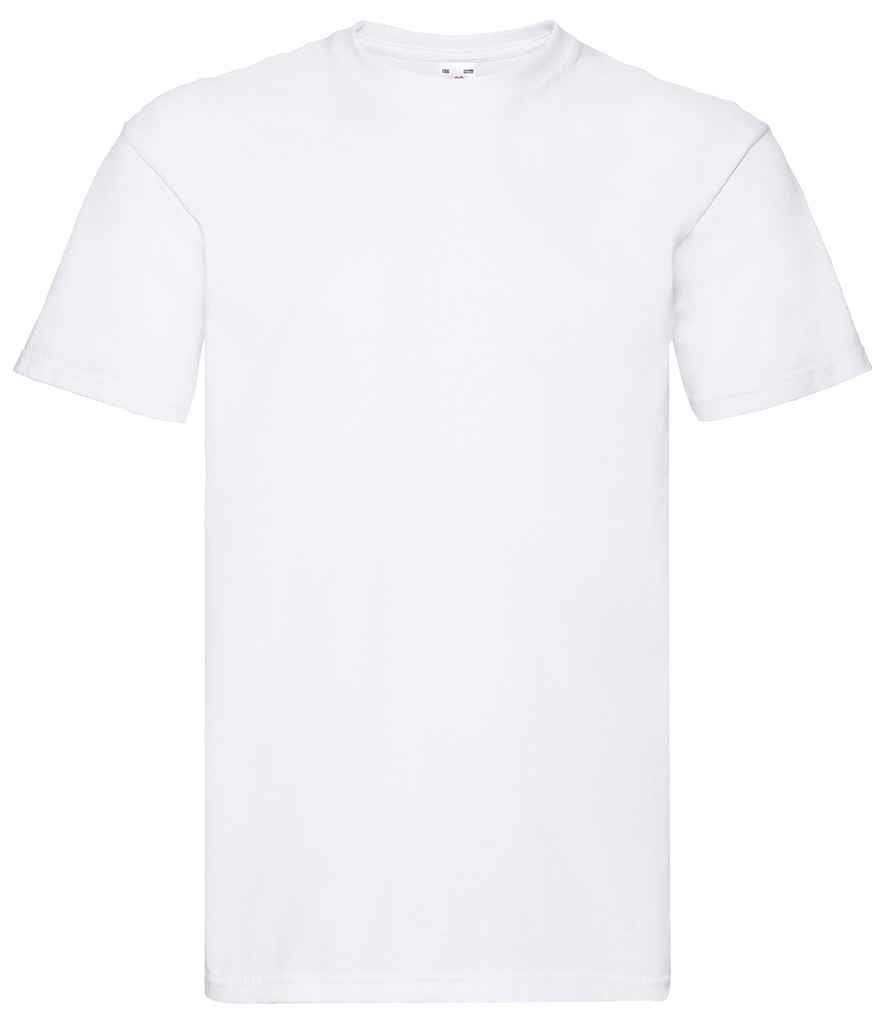 Fruit of the Loom Super Premium T-Shirt | White - Lancashire Teamwear