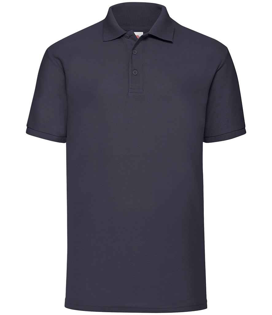 Fruit of the Loom Poly/Cotton Piqué Polo Shirt | Deep Navy Deep Navy