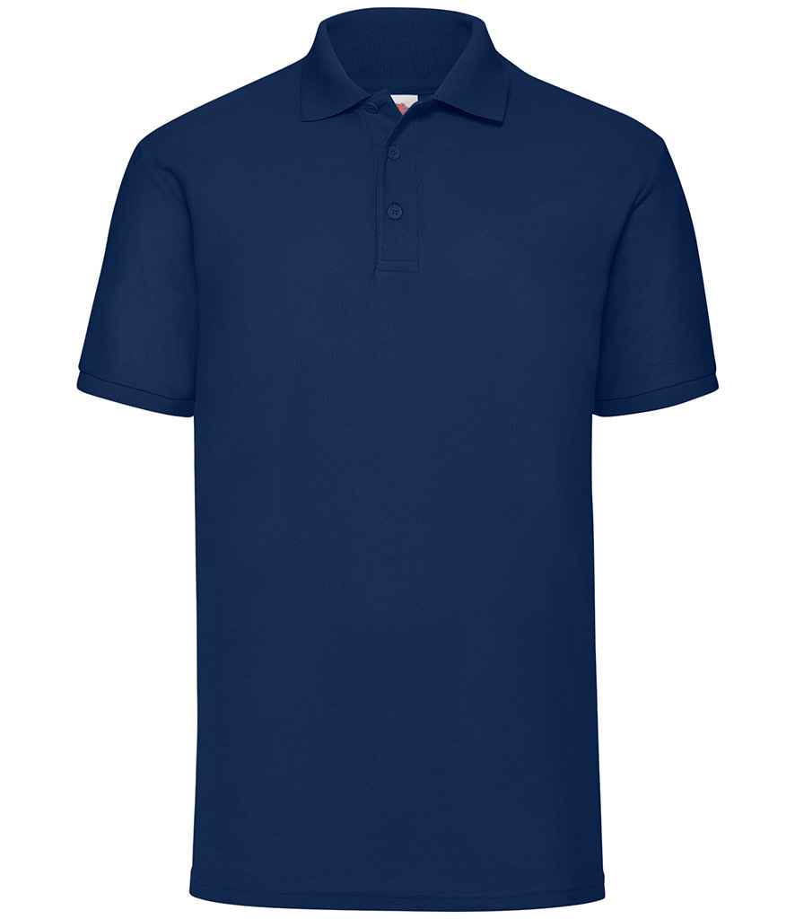Fruit of the Loom Poly/Cotton Piqué Polo Shirt | Navy Navy