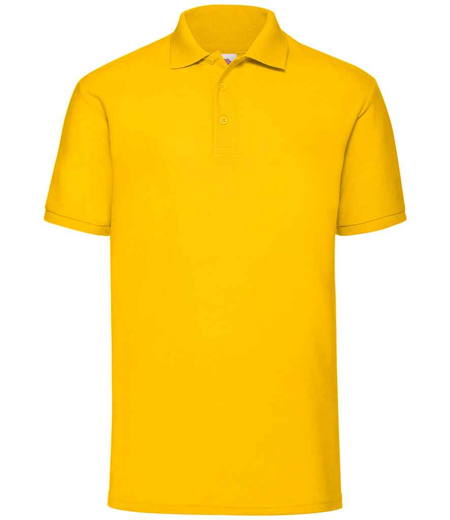 Fruit of the Loom Poly/Cotton Piqué Polo Shirt | Sunflower Sunflower
