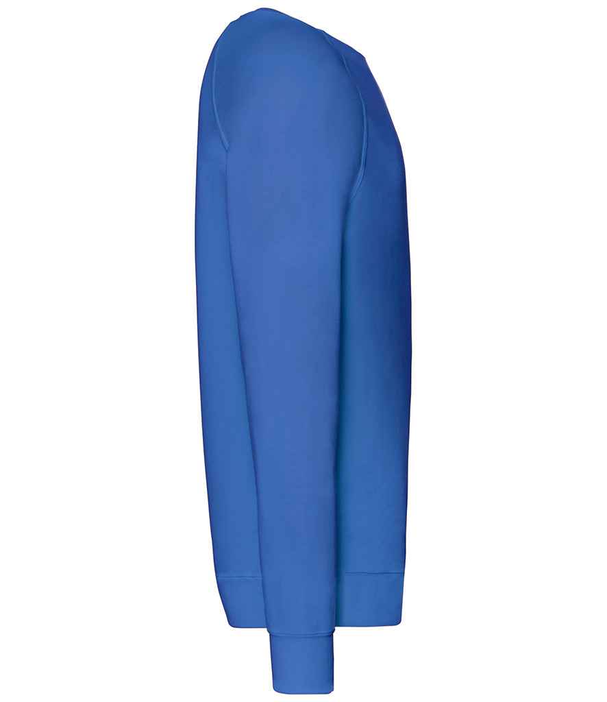 Fruit of the Loom Lightweight Raglan Sweatshirt | Royal Blue - Lancashire Teamwear