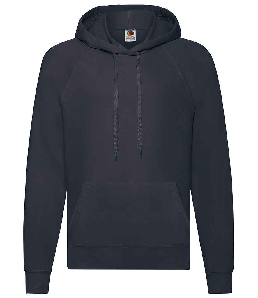 Fruit of the Loom Lightweight Hooded Sweatshirt | Deep Navy - Lancashire Teamwear