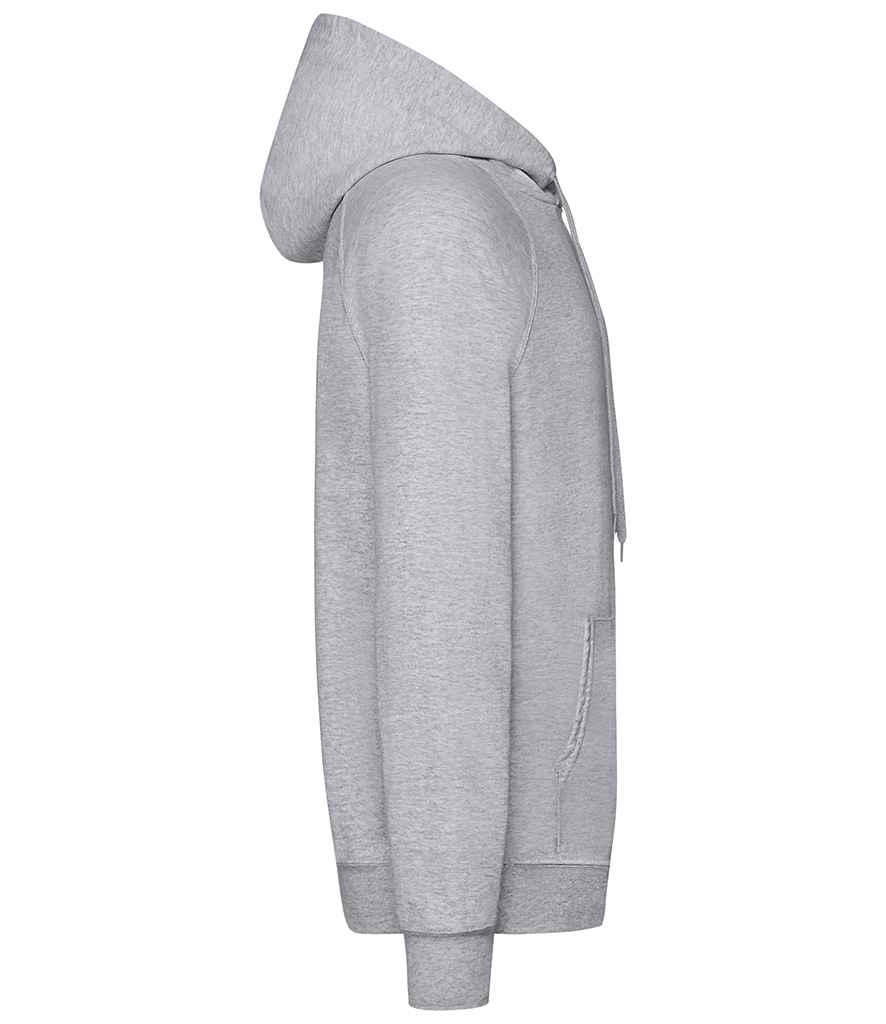 Fruit of the Loom Lightweight Hooded Sweatshirt | Heather Grey - Lancashire Teamwear