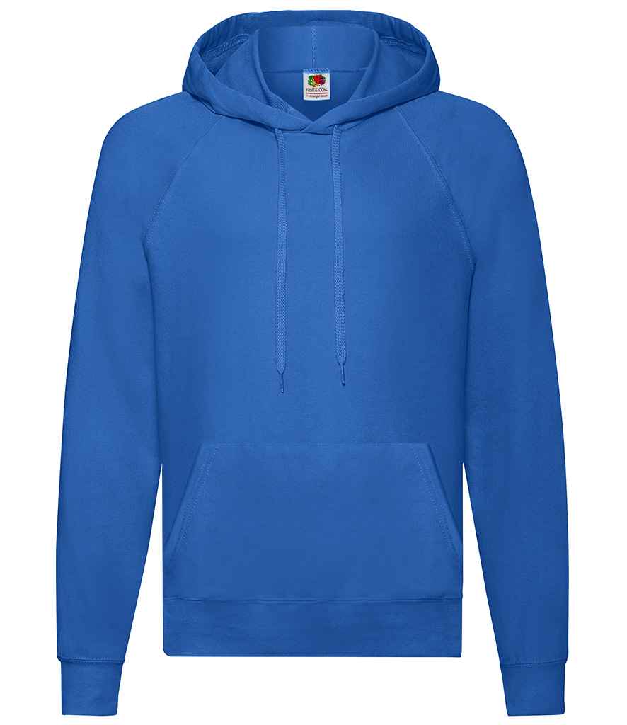 Fruit of the Loom Lightweight Hooded Sweatshirt Royal Blue
