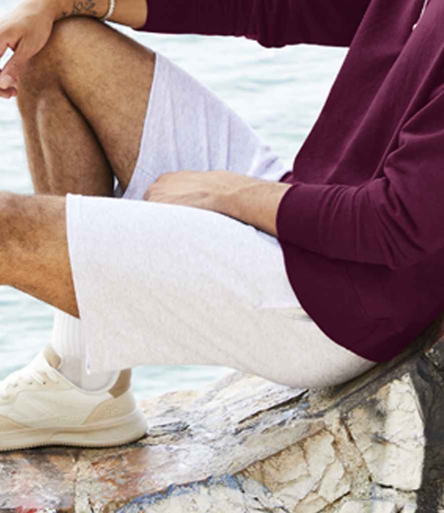 Fruit of the Loom Lightweight Shorts | Heather Grey - Lancashire Teamwear