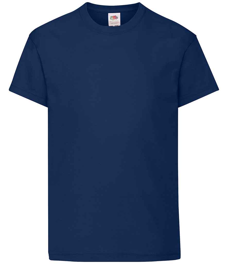 Fruit of the Loom Kids Original T-Shirt | Navy Navy