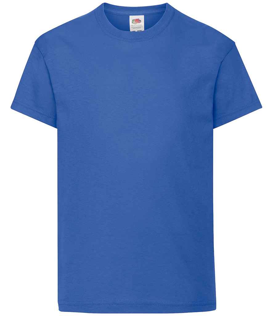 Fruit of the Loom Kids Original T-Shirt | Royal Blue Royal Blue