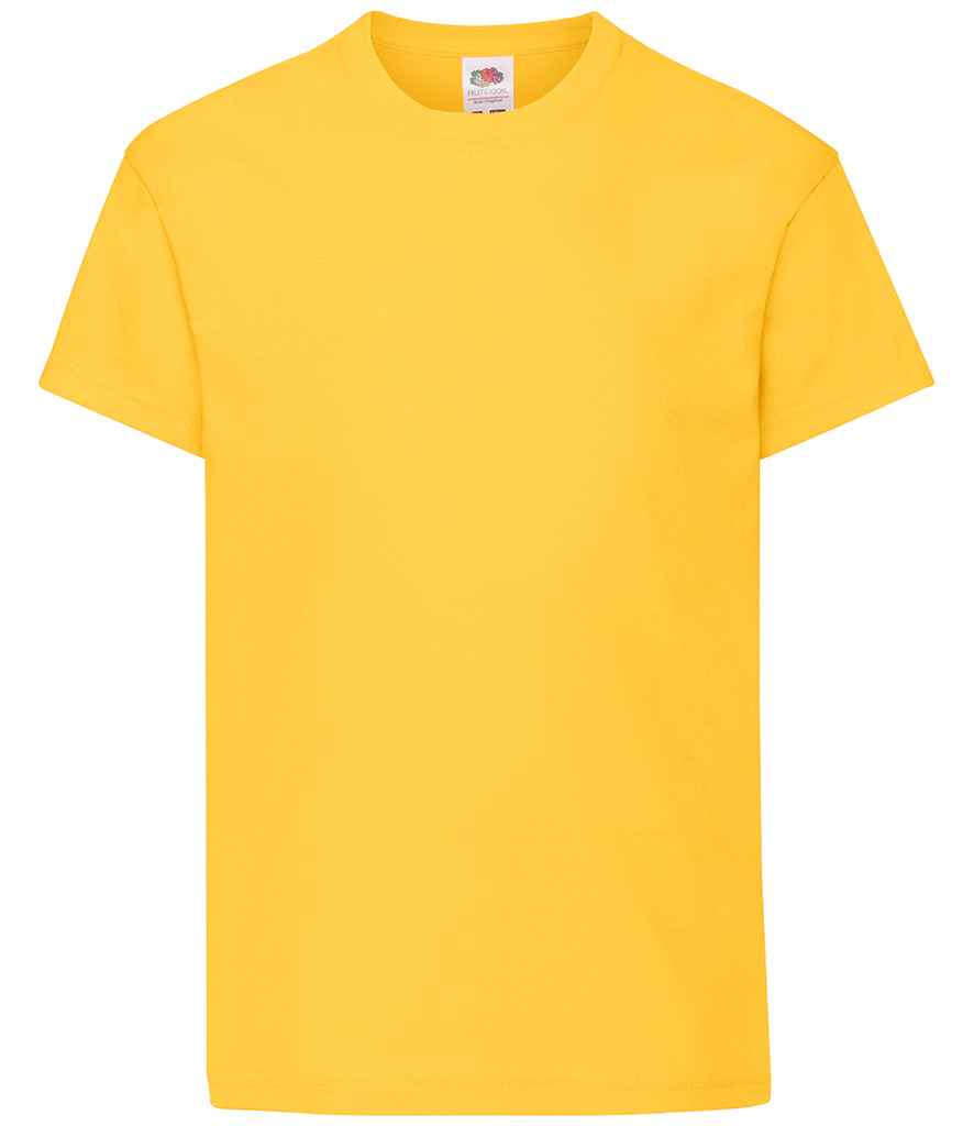 Fruit of the Loom Kids Original T-Shirt | Sunflower Sunflower