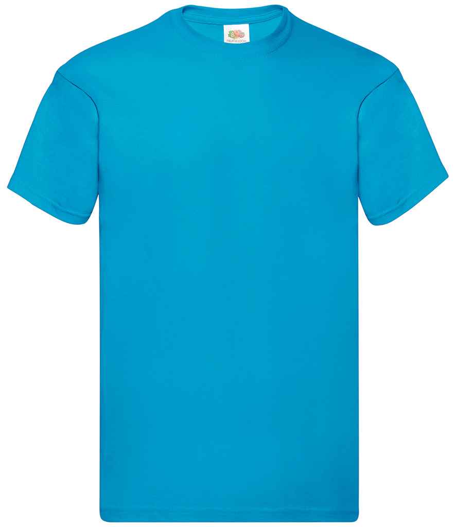 Fruit of the Loom Original T-Shirt | Azure Azure