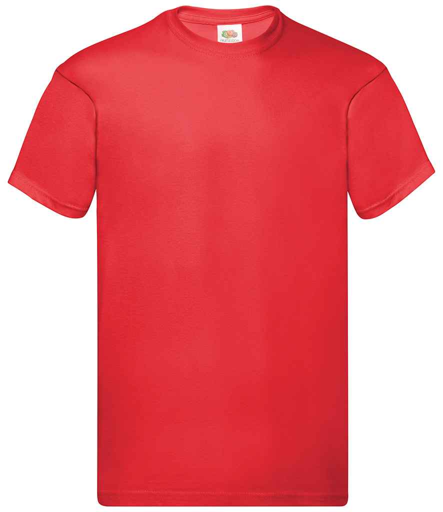 Fruit of the Loom Original T-Shirt | Red Red