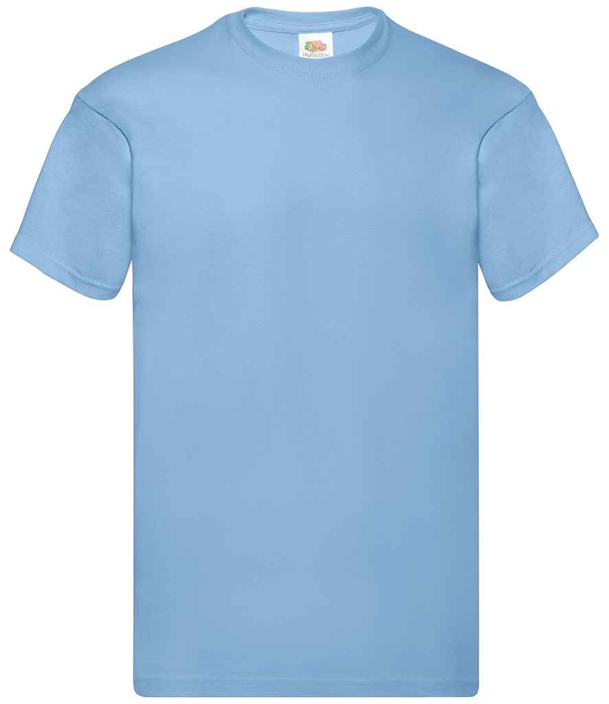 Fruit of the Loom Original T-Shirt | Sky Blue Sky Blue