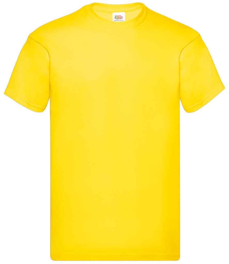 Fruit of the Loom Original T-Shirt | Yellow Yellow