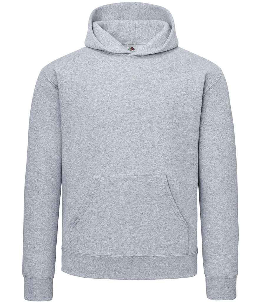 Fruit of the Loom Supercotton™ Hooded Sweatshirt | Athletic Heather - Lancashire Teamwear
