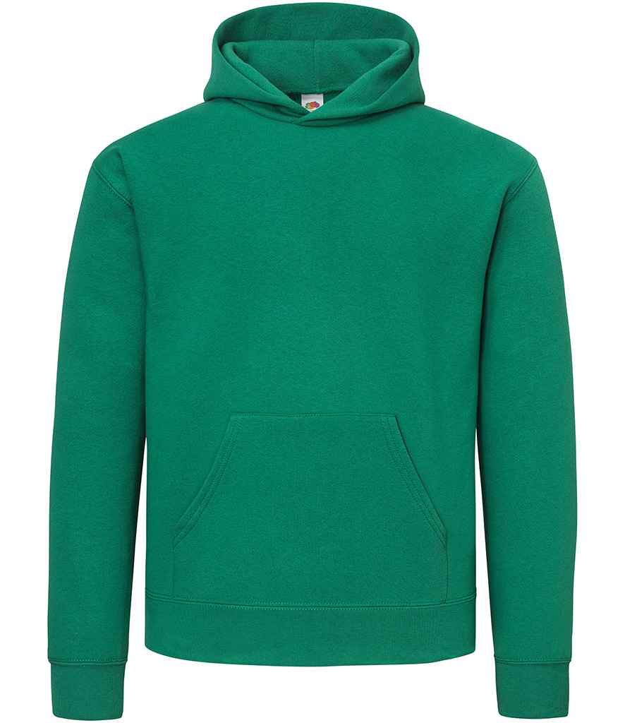 Fruit of the Loom Supercotton™ Hooded Sweatshirt College Green