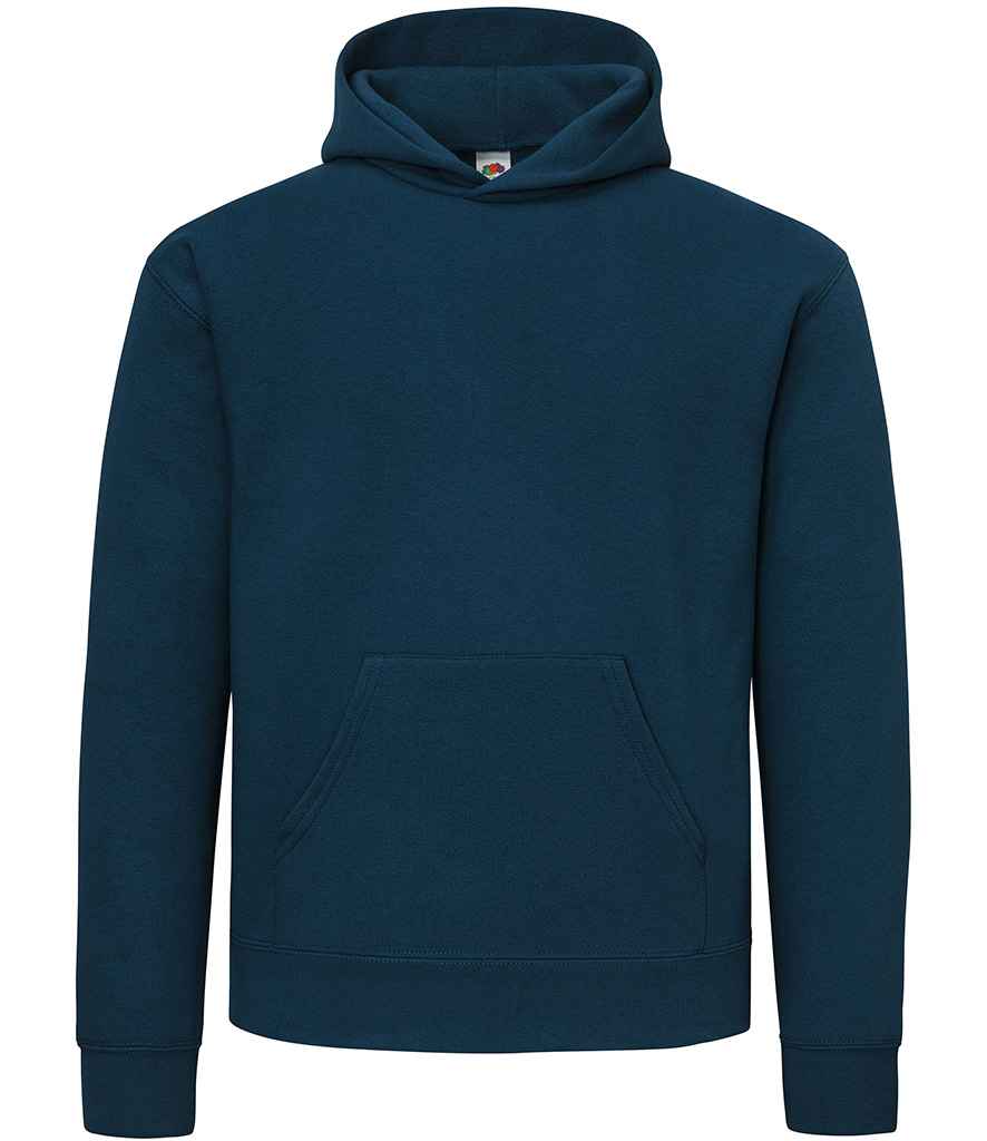 Fruit of the Loom Supercotton™ Hooded Sweatshirt | Mountain Blue - Lancashire Teamwear