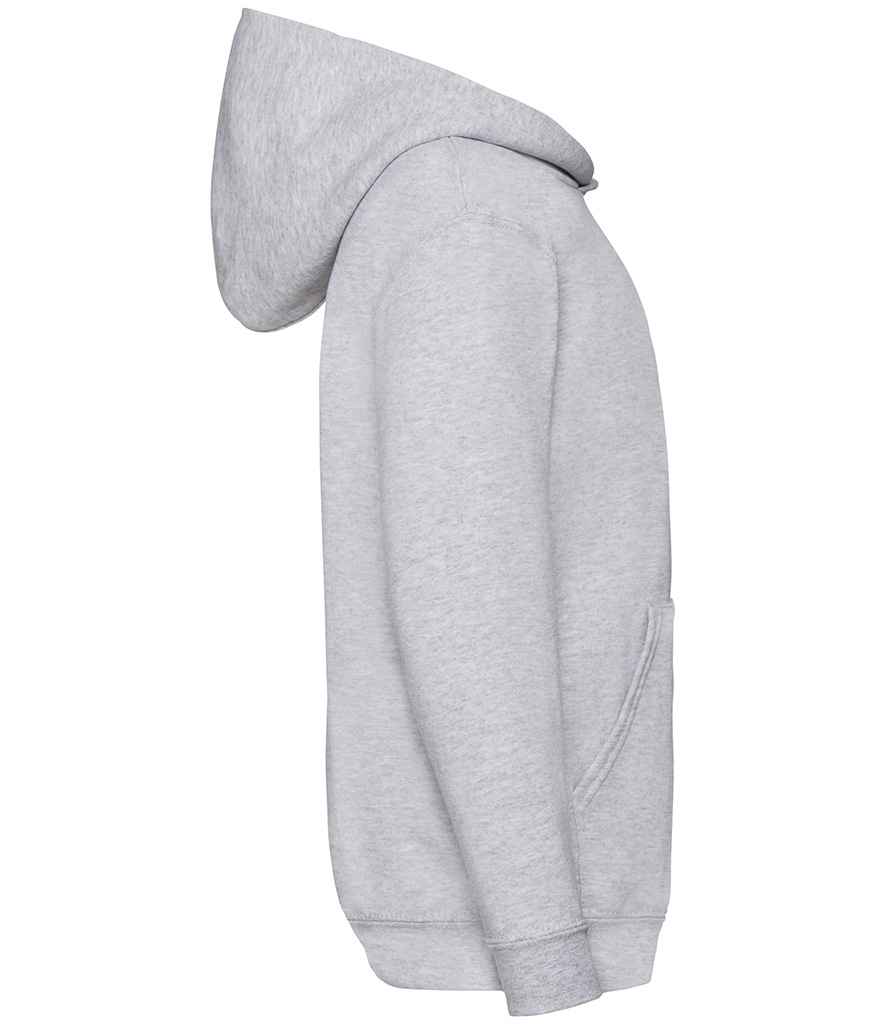 Fruit of the Loom Kids Classic Hooded Sweatshirt | Heather Grey - Lancashire Teamwear