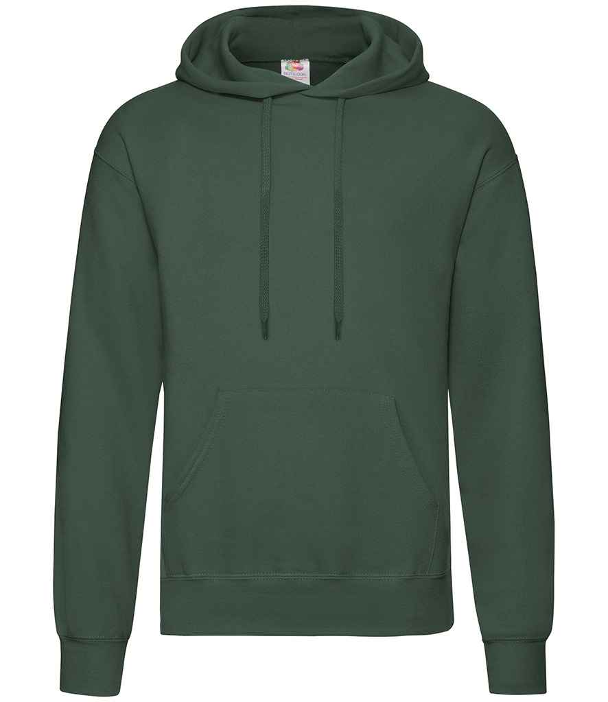 Fruit of the Loom Classic Hooded Sweatshirt | Bottle Green Bottle Green