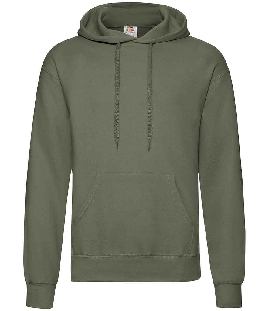 Fruit of the Loom Classic Hooded Sweatshirt | Classic Olive Classic Olive