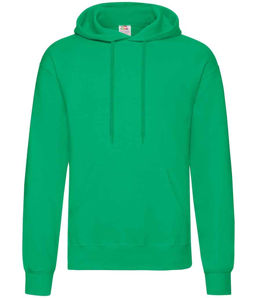 Fruit of the Loom Classic Hooded Sweatshirt | Kelly Green Kelly Green