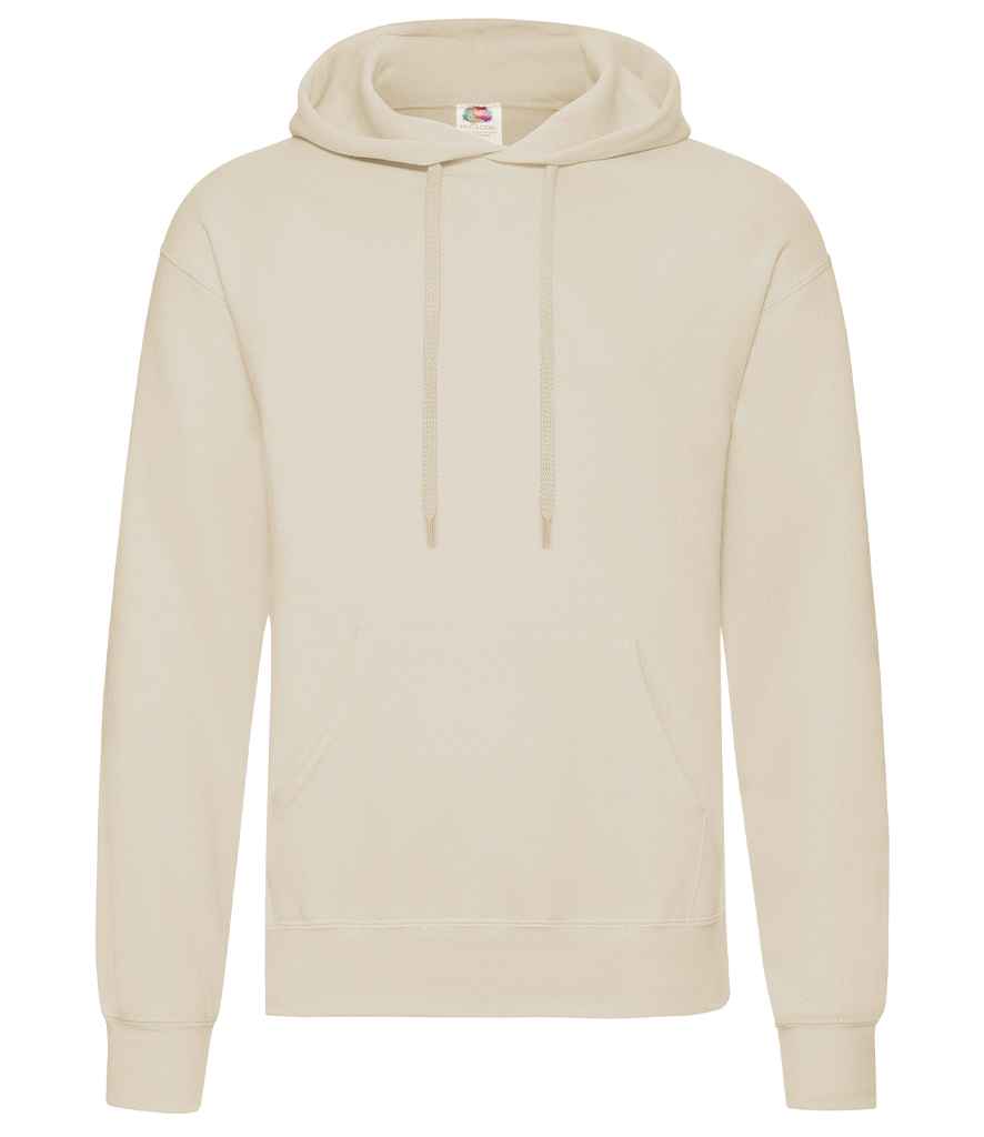 Fruit of the Loom Classic Hooded Sweatshirt | Natural Natural