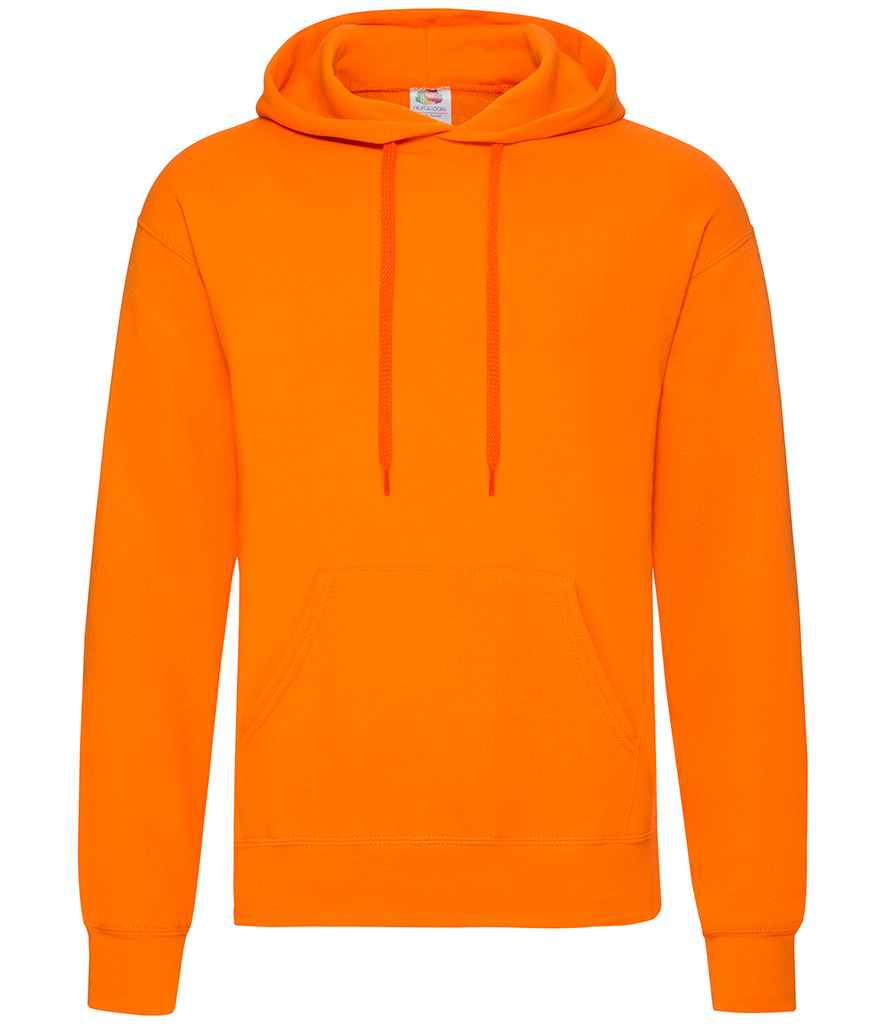 Fruit of the Loom Classic Hooded Sweatshirt | Orange Orange