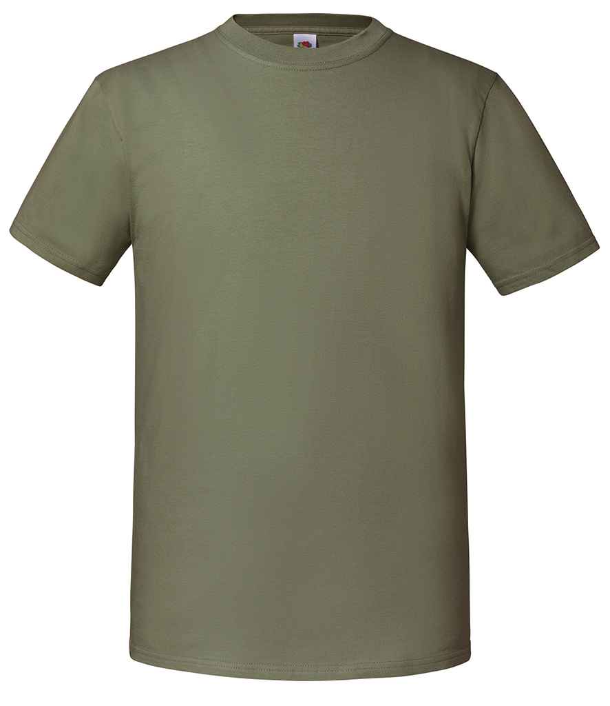 Fruit of the Loom Iconic 195 T-Shirt | Classic Olive Classic Olive