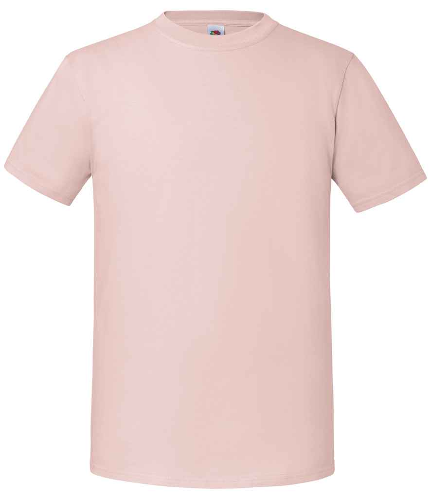 Fruit of the Loom Iconic 195 T-Shirt | Powder Rose Powder Rose
