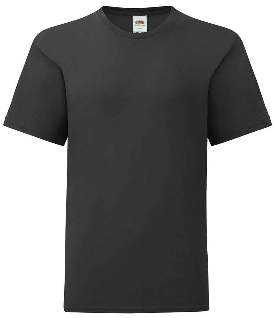 Fruit of the Loom Kids Iconic 150 T-Shirt | Black Black