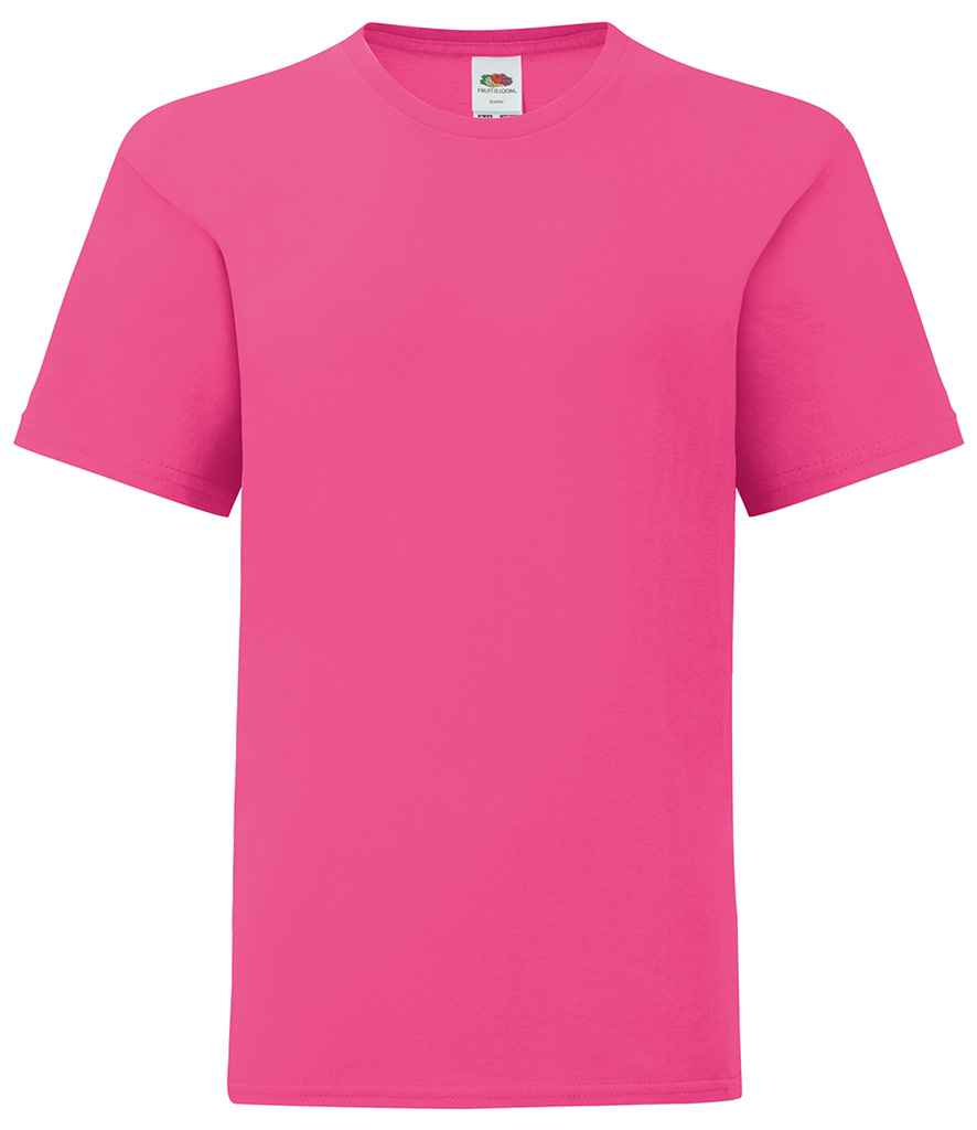 Fruit of the Loom Kids Iconic 150 T-Shirt | Fuchsia Fuchsia