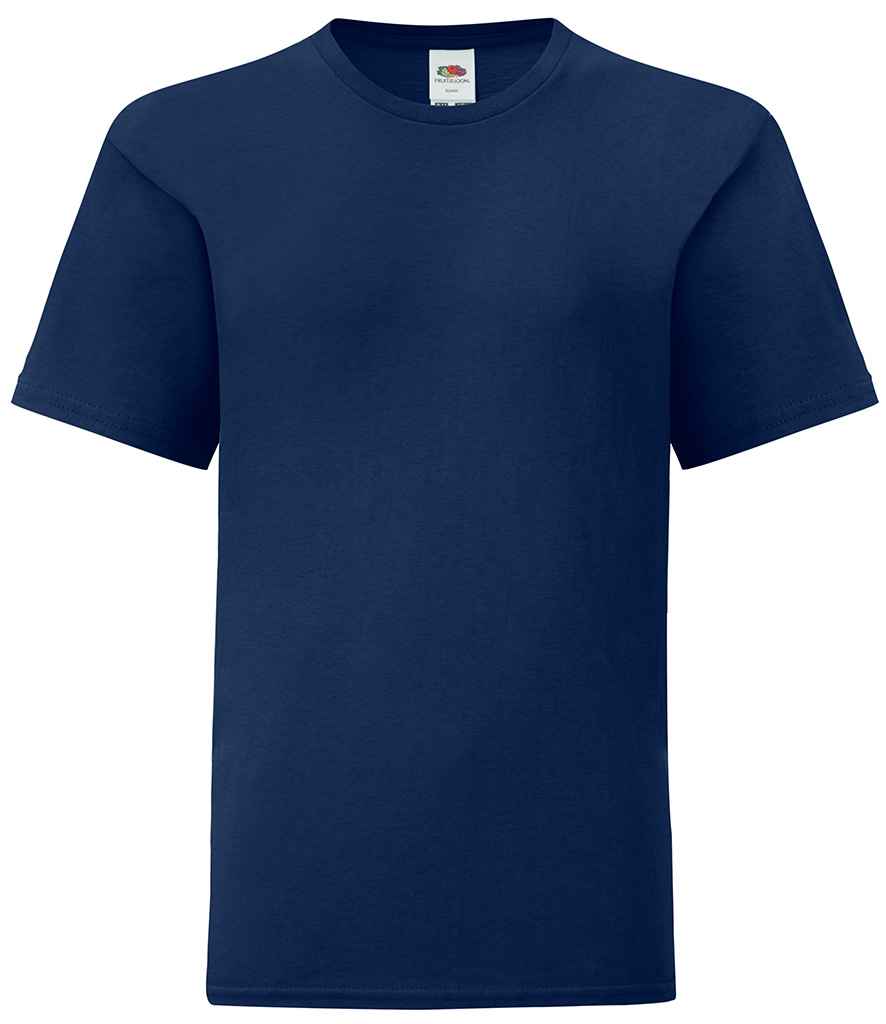 Fruit of the Loom Kids Iconic 150 T-Shirt | Navy Navy