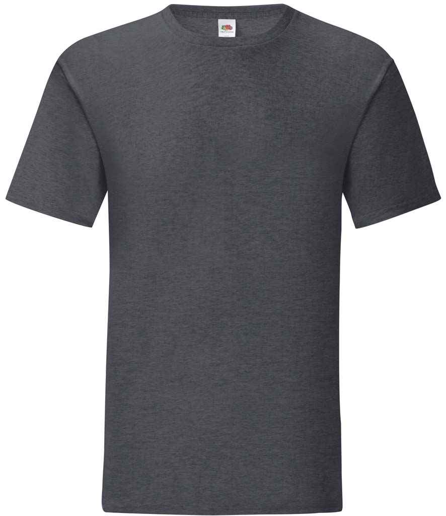 Fruit of the Loom Iconic 150 T-Shirt | Dark Heather Dark Heather