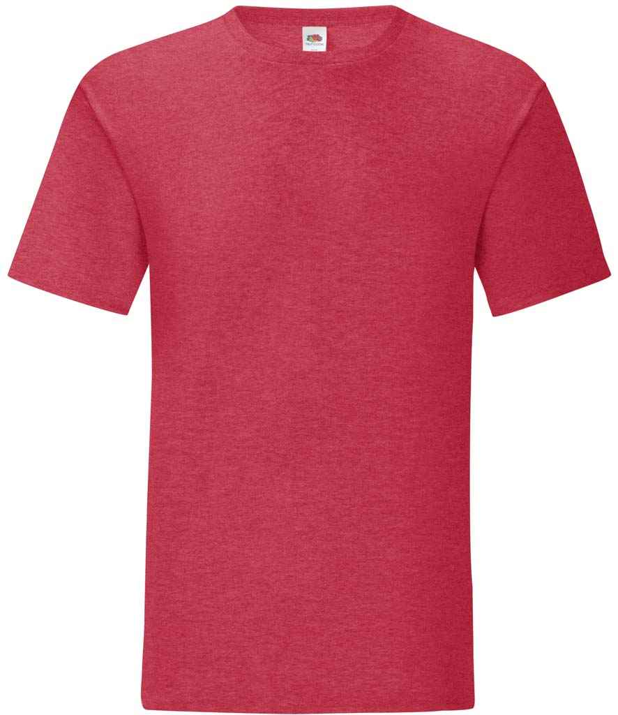 Fruit of the Loom Iconic 150 T-Shirt | Heather Red Heather Red