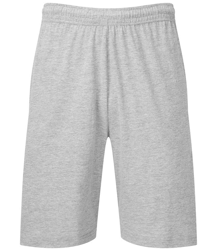Fruit of the Loom Iconic 195 Jersey Shorts Heather Grey