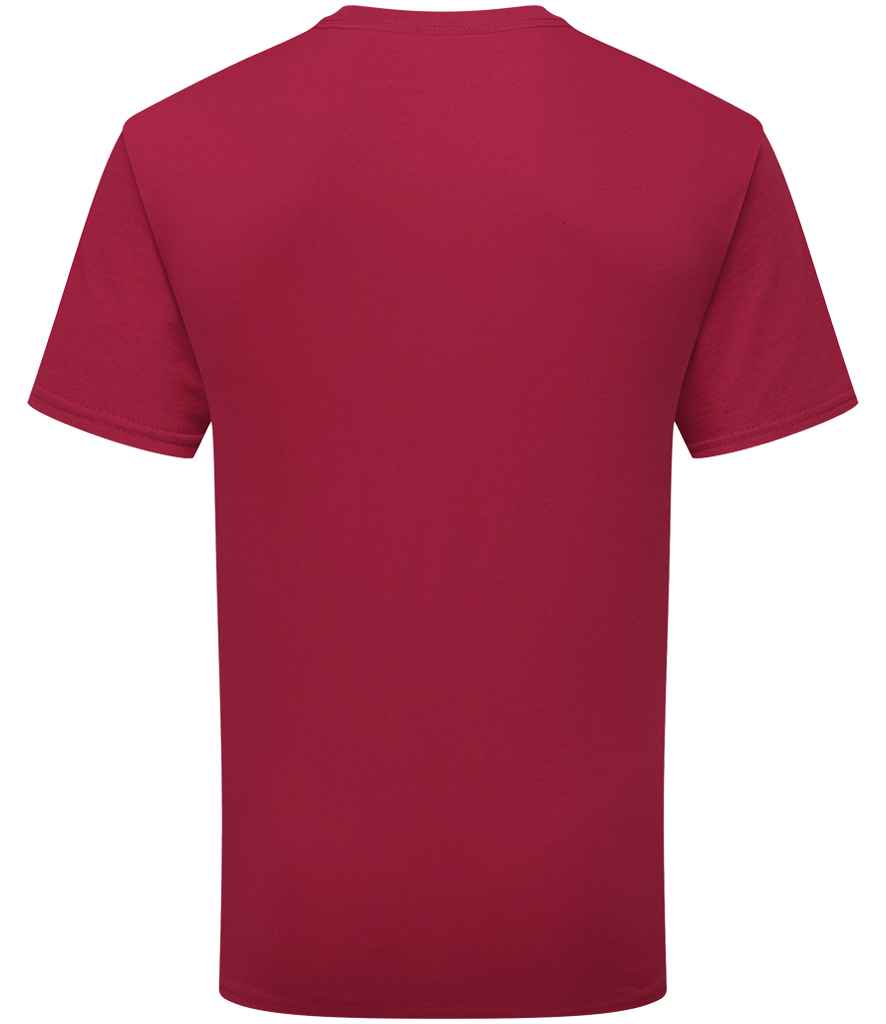 Fruit of the Loom Pure Cotton T-Shirt | Cranberry - Lancashire Teamwear