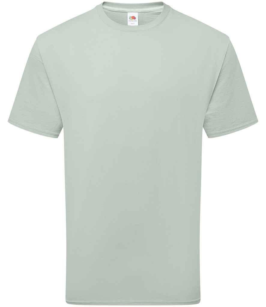 Fruit of the Loom Pure Cotton T-Shirt | Sage - Lancashire Teamwear