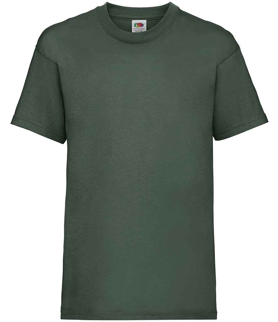 Fruit of the Loom Kids Value T-Shirt | Bottle Green Bottle Green