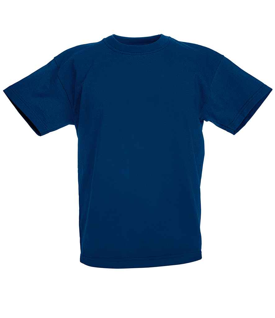 Fruit of the Loom Kids Value T-Shirt | Navy Navy