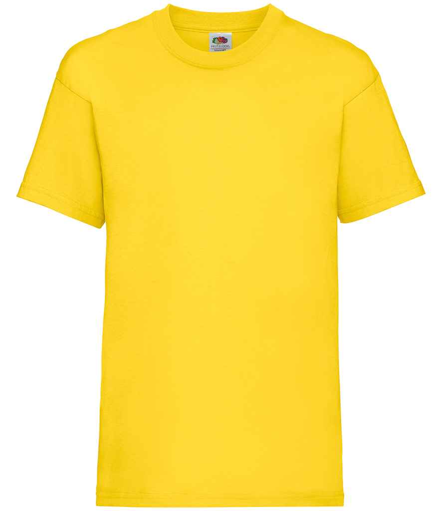 Fruit of the Loom Kids Value T-Shirt | Yellow Yellow