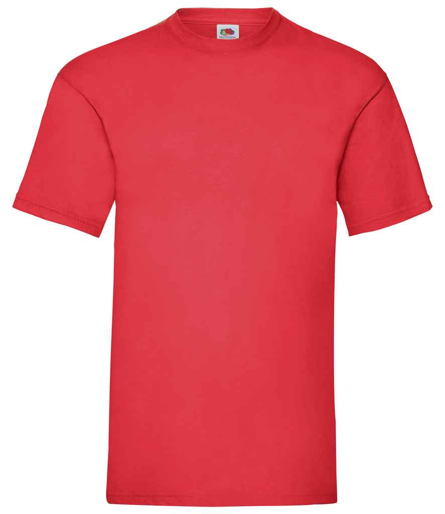 Fruit of the Loom Value T-Shirt | Red Red