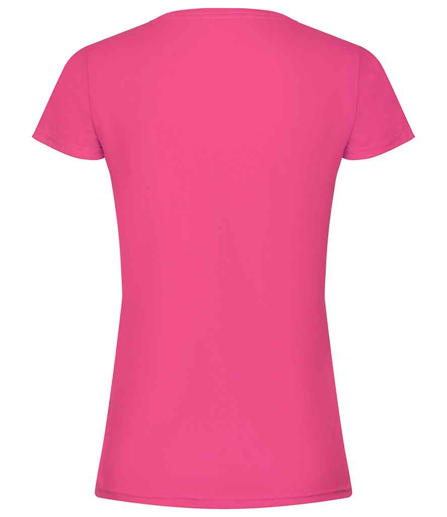 Fruit of the Loom Lady Fit Original T-Shirt | Fuchsia - Lancashire Teamwear